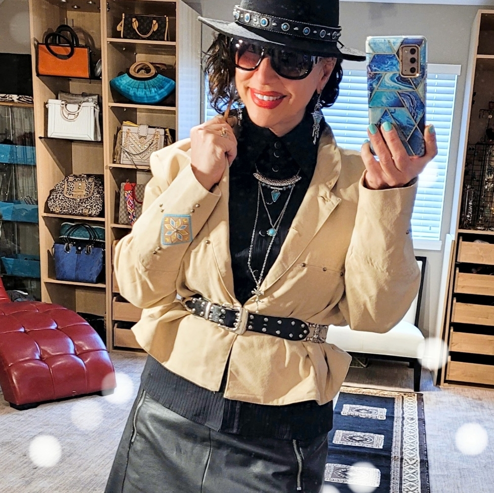 Gorgeous made in πΊπΈ Slim Western jacket - Picture 9 of 17